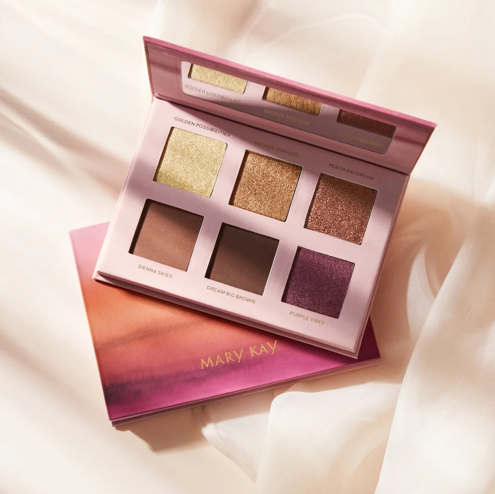 Mary Kay Warm Tones Eyeshadow palette. - Picture 2 of 4